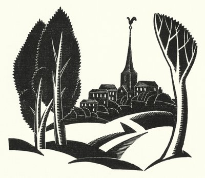 Illustratie voor Madame Bovary door Gustave Flaubert door John Austen