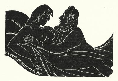 Illustratie voor Madame Bovary door Gustave Flaubert door John Austen