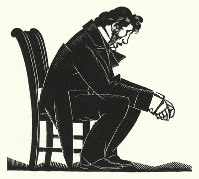 Illustratie voor Madame Bovary door Gustave Flaubert door John Austen