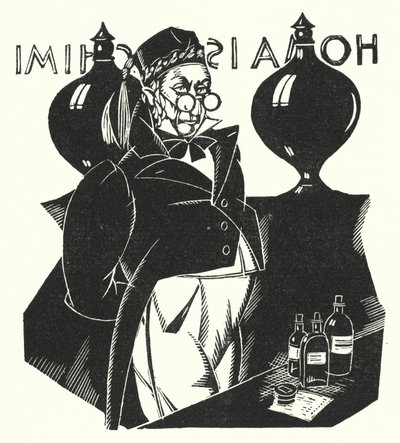 Illustratie voor Madame Bovary door Gustave Flaubert door John Austen
