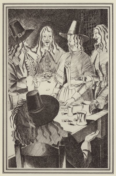 Illustratie voor Moll Flanders door Daniel Defoe door John Austen