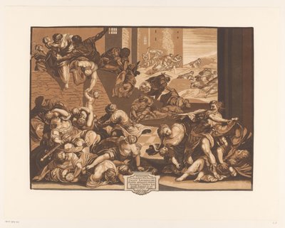Kindermoord te Betlehem door John Baptist Jackson