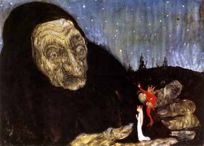 Tovenares en de Kinderen van de Koning, 1909 door John Bauer