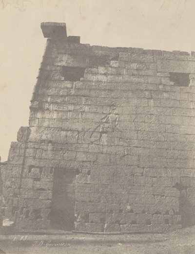 Louqsor, Historische Beelden van de Pyloon (Rechter Massief) door John Beasly Greene