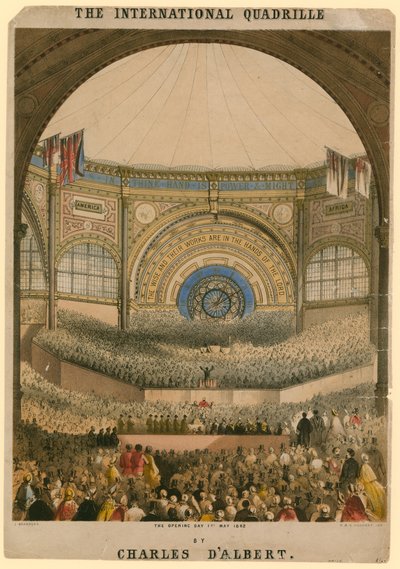 De Internationale Quadrille door Charles D