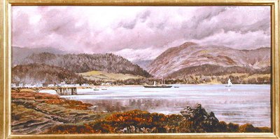 Brodick Pier, 20 augustus 1886 door John Brett