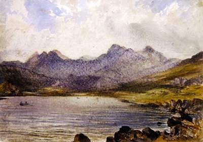 Bij Llyn Crafrant, Wales door John Brett