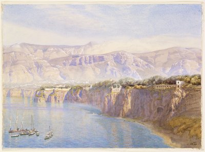 In de buurt van Sorrento door John Brett