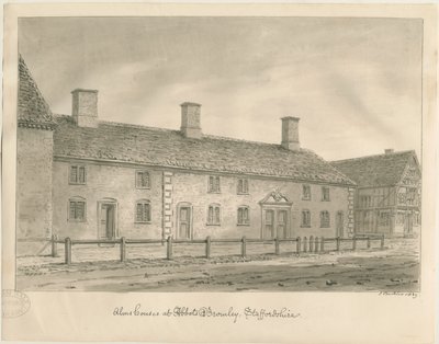Abbots Bromley Armenhuizen door John Buckler