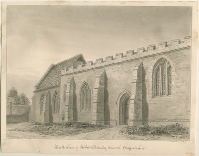Abbots Bromley Kerk door John Buckler