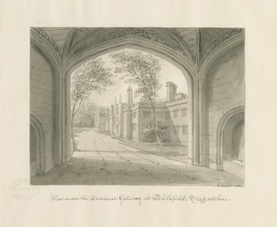 Blithfield Hall door John Buckler