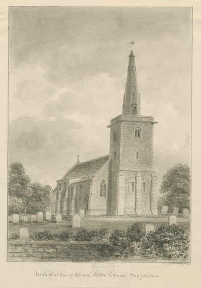Church Eaton Kerk door John Buckler