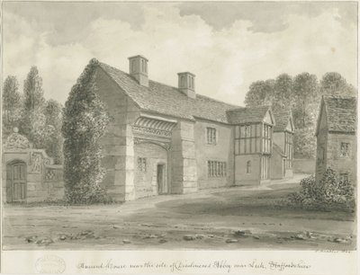 Dieulacres Abdij - Oud Huis door John Buckler