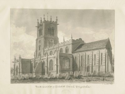 Eccleshall Kerk door John Buckler