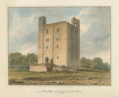 Essex - Hedingham Kasteel door John Buckler