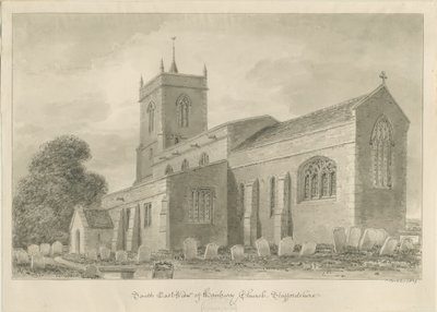 Hanbury Kerk door John Buckler