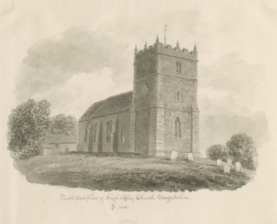 High Offley Kerk door John Buckler