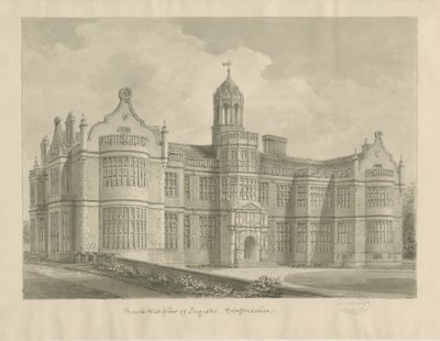 Ingestre Hall door John Buckler