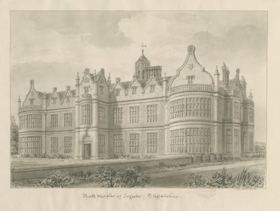 Ingestre Hall door John Buckler