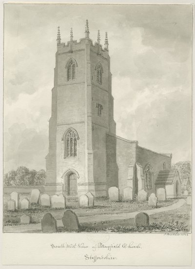 Mayfield Kerk door John Buckler