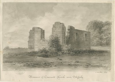 Stafford - Creswell Kapel door John Buckler