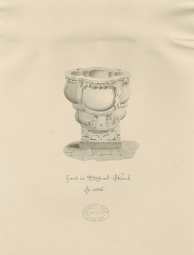 Stafford - Doopvont in St. Mary