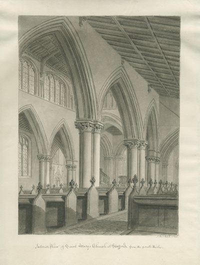Stafford - Interieur van St. Mary