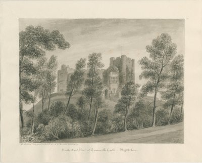 Tamworth Kasteel door John Buckler