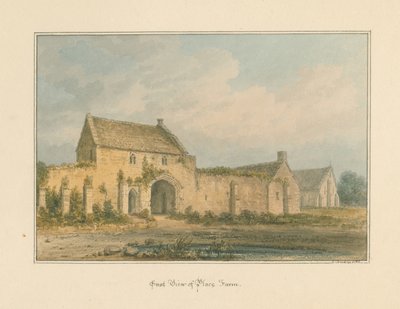 Wiltshire - Place Boerderij, 1812 door John Buckler