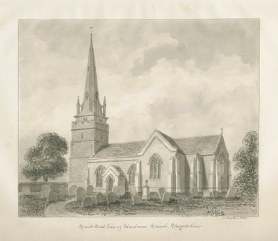 Wombourne Kerk door John Buckler