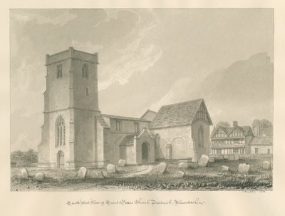Worcestershire - Droitwich - Sint-Pieterskerk door John Buckler