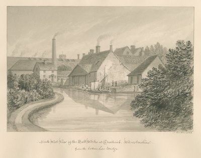 Worcestershire - Droitwich - Zoutfabrieken door John Buckler
