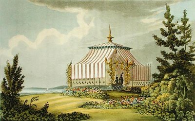 Een Venetiaanse tent, uit Ackermann