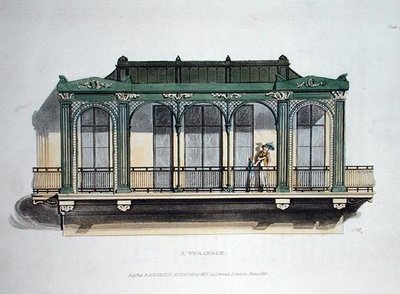 Een Veranda, uit Ackermann