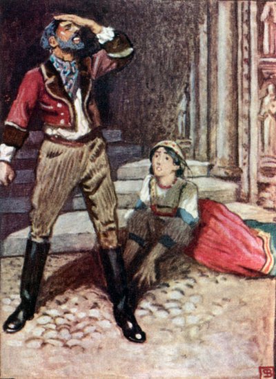 Pietro Mascagni, Cavalleria Rusticana (kleurenlitho) door John Byam Liston Shaw
