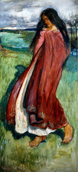 Lente, c.1910 door John Byam Liston Shaw