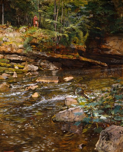 De Kelpie en de Hooglander door John Byam Liston Shaw