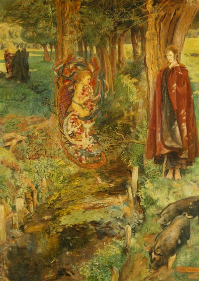 Tijd en toeval overkomen iedereen hetzelfde door John Byam Liston Shaw