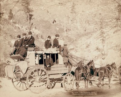 De Deadwood Coach reist in South Dakota door John C. H. Grabill