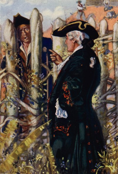 Illustratie voor Schateiland door John Cameron