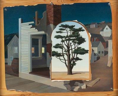Dennenboom door John Carleton Atherton