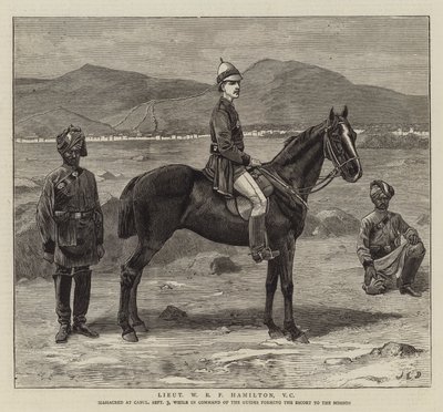 Luitenant W R P Hamilton, VC door John Charles Dollman