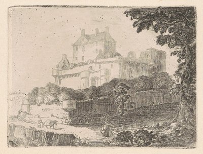 Dalhousie Kasteel I door John Clerk, of Eldin