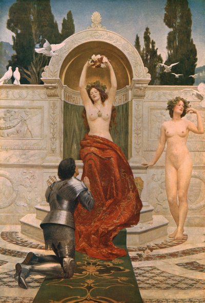 In de Venusberg, 1901, ca. 1930 door John Collier