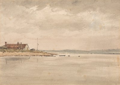 Uitzicht op de Orwell door John Constable