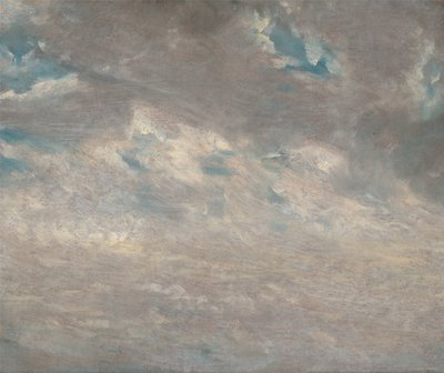 Wolkstudie door John Constable