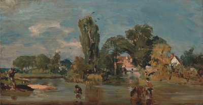 Flatford molen door John Constable