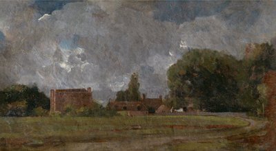 Huis van Golding Constable, East Bergholt - de geboorteplaats van de kunstenaar door John Constable
