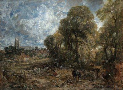 Stoke-by-Nayland door John Constable