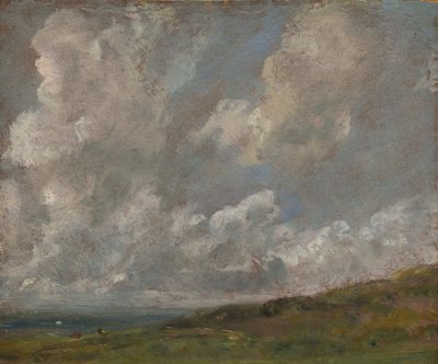 Studie van Wolken boven een Landschap, c.1821-22 door John Constable